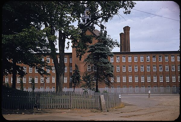 [654 Views of Mills, for Fortune Article "These Dark Satanic Mills"], Walker Evans (American, St. Louis, Missouri 1903–1975 New Haven, Connecticut), Color film transparency