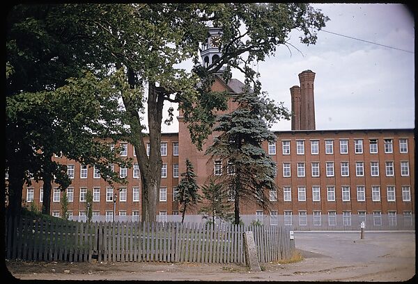 [654 Views of Mills, for Fortune Article "These Dark Satanic Mills"], Walker Evans (American, St. Louis, Missouri 1903–1975 New Haven, Connecticut), Color film transparency