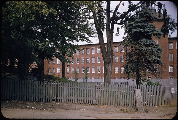 [654 Views of Mills, for Fortune Article "These Dark Satanic Mills"], Walker Evans (American, St. Louis, Missouri 1903–1975 New Haven, Connecticut), Color film transparency