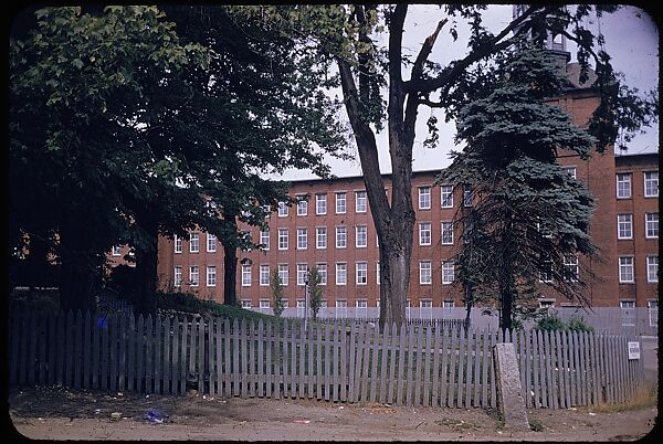 [654 Views of Mills, for Fortune Article "These Dark Satanic Mills"], Walker Evans (American, St. Louis, Missouri 1903–1975 New Haven, Connecticut), Color film transparency