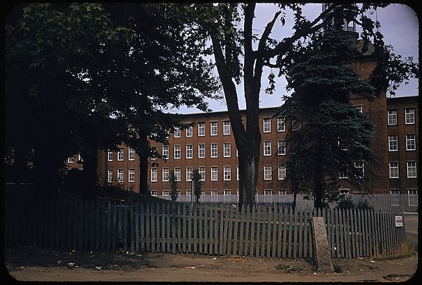 [654 Views of Mills, for Fortune Article "These Dark Satanic Mills"], Walker Evans (American, St. Louis, Missouri 1903–1975 New Haven, Connecticut), Color film transparency