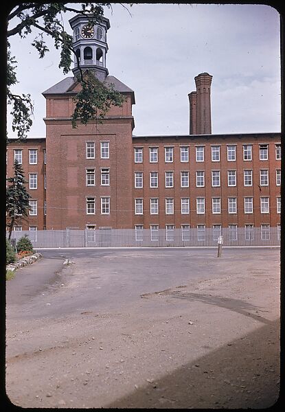 [654 Views of Mills, for Fortune Article "These Dark Satanic Mills"], Walker Evans (American, St. Louis, Missouri 1903–1975 New Haven, Connecticut), Color film transparency