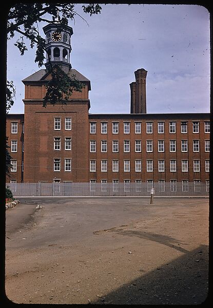 [654 Views of Mills, for Fortune Article "These Dark Satanic Mills"], Walker Evans (American, St. Louis, Missouri 1903–1975 New Haven, Connecticut), Color film transparency