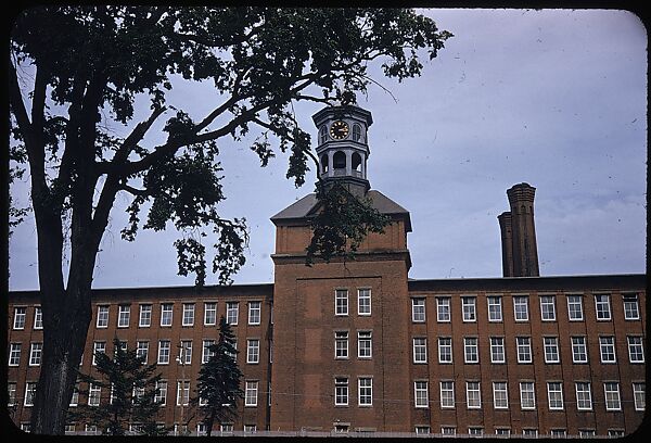 [654 Views of Mills, for Fortune Article "These Dark Satanic Mills"], Walker Evans (American, St. Louis, Missouri 1903–1975 New Haven, Connecticut), Color film transparency