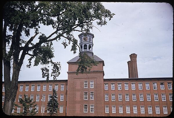 [654 Views of Mills, for Fortune Article "These Dark Satanic Mills"], Walker Evans (American, St. Louis, Missouri 1903–1975 New Haven, Connecticut), Color film transparency
