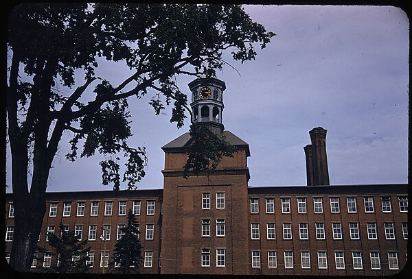 [654 Views of Mills, for Fortune Article "These Dark Satanic Mills"], Walker Evans (American, St. Louis, Missouri 1903–1975 New Haven, Connecticut), Color film transparency