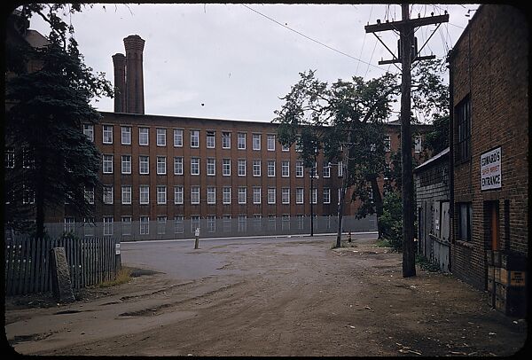 [654 Views of Mills, for Fortune Article "These Dark Satanic Mills"], Walker Evans (American, St. Louis, Missouri 1903–1975 New Haven, Connecticut), Color film transparency