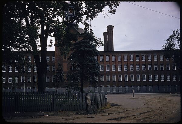 [654 Views of Mills, for Fortune Article "These Dark Satanic Mills"], Walker Evans (American, St. Louis, Missouri 1903–1975 New Haven, Connecticut), Color film transparency