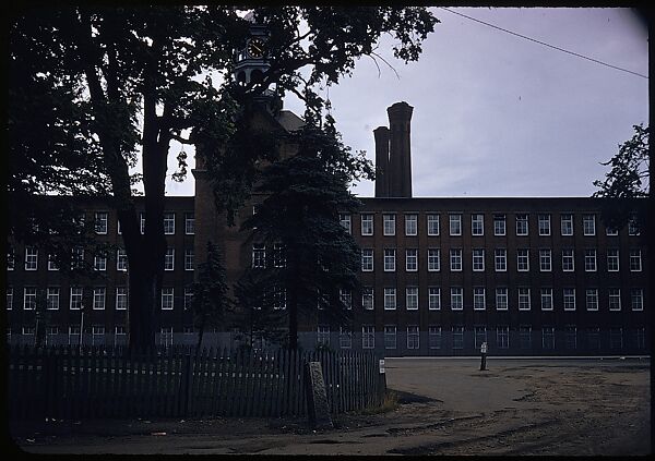 [654 Views of Mills, for Fortune Article "These Dark Satanic Mills"], Walker Evans (American, St. Louis, Missouri 1903–1975 New Haven, Connecticut), Color film transparency