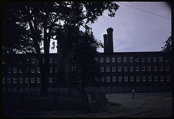 [654 Views of Mills, for Fortune Article "These Dark Satanic Mills"], Walker Evans (American, St. Louis, Missouri 1903–1975 New Haven, Connecticut), Color film transparency