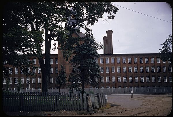 [654 Views of Mills, for Fortune Article "These Dark Satanic Mills"], Walker Evans (American, St. Louis, Missouri 1903–1975 New Haven, Connecticut), Color film transparency