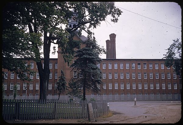 [654 Views of Mills, for Fortune Article "These Dark Satanic Mills"], Walker Evans (American, St. Louis, Missouri 1903–1975 New Haven, Connecticut), Color film transparency