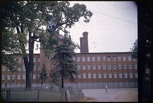 [654 Views of Mills, for Fortune Article "These Dark Satanic Mills"], Walker Evans (American, St. Louis, Missouri 1903–1975 New Haven, Connecticut), Color film transparency
