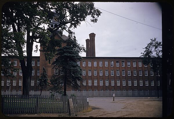 [654 Views of Mills, for Fortune Article "These Dark Satanic Mills"], Walker Evans (American, St. Louis, Missouri 1903–1975 New Haven, Connecticut), Color film transparency