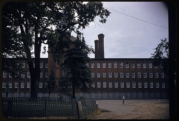 [654 Views of Mills, for Fortune Article "These Dark Satanic Mills"], Walker Evans (American, St. Louis, Missouri 1903–1975 New Haven, Connecticut), Color film transparency