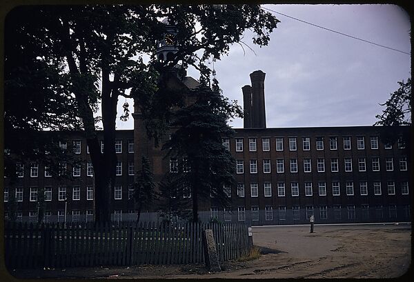 [654 Views of Mills, for Fortune Article "These Dark Satanic Mills"], Walker Evans (American, St. Louis, Missouri 1903–1975 New Haven, Connecticut), Color film transparency