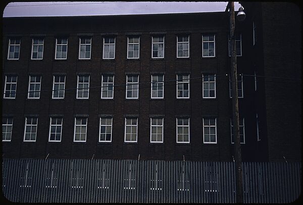 [654 Views of Mills, for Fortune Article "These Dark Satanic Mills"], Walker Evans (American, St. Louis, Missouri 1903–1975 New Haven, Connecticut), Color film transparency