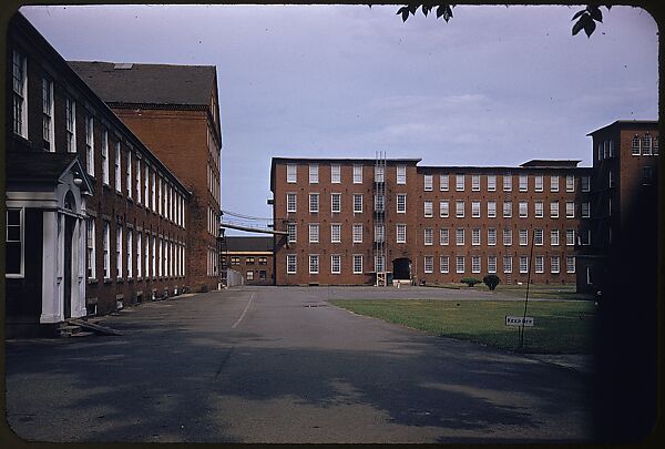 [654 Views of Mills, for Fortune Article "These Dark Satanic Mills"], Walker Evans (American, St. Louis, Missouri 1903–1975 New Haven, Connecticut), Color film transparency