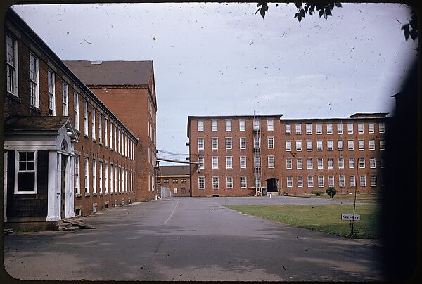 [654 Views of Mills, for Fortune Article "These Dark Satanic Mills"], Walker Evans (American, St. Louis, Missouri 1903–1975 New Haven, Connecticut), Color film transparency