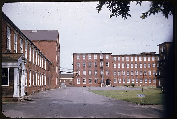[654 Views of Mills, for Fortune Article "These Dark Satanic Mills"], Walker Evans (American, St. Louis, Missouri 1903–1975 New Haven, Connecticut), Color film transparency