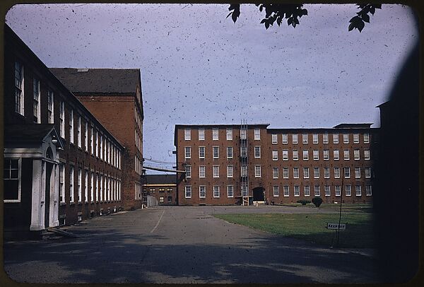 [654 Views of Mills, for Fortune Article "These Dark Satanic Mills"], Walker Evans (American, St. Louis, Missouri 1903–1975 New Haven, Connecticut), Color film transparency