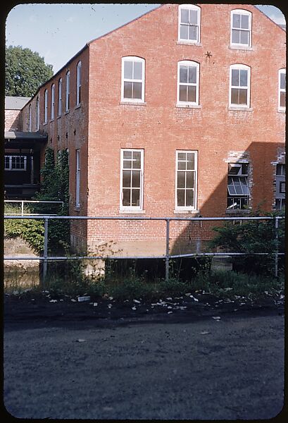 [654 Views of Mills, for Fortune Article "These Dark Satanic Mills"], Walker Evans (American, St. Louis, Missouri 1903–1975 New Haven, Connecticut), Color film transparency