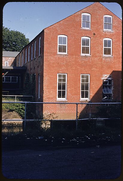 [654 Views of Mills, for Fortune Article "These Dark Satanic Mills"], Walker Evans (American, St. Louis, Missouri 1903–1975 New Haven, Connecticut), Color film transparency