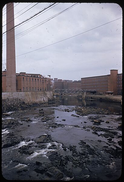 [654 Views of Mills, for Fortune Article "These Dark Satanic Mills"], Walker Evans (American, St. Louis, Missouri 1903–1975 New Haven, Connecticut), Color film transparency