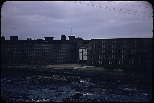 [654 Views of Mills, for Fortune Article "These Dark Satanic Mills"], Walker Evans (American, St. Louis, Missouri 1903–1975 New Haven, Connecticut), Color film transparency