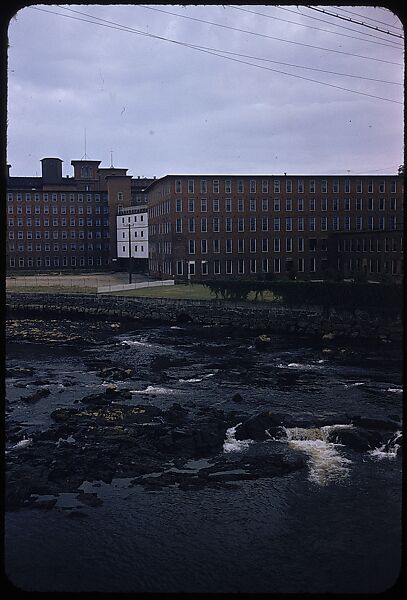 [654 Views of Mills, for Fortune Article "These Dark Satanic Mills"], Walker Evans (American, St. Louis, Missouri 1903–1975 New Haven, Connecticut), Color film transparency