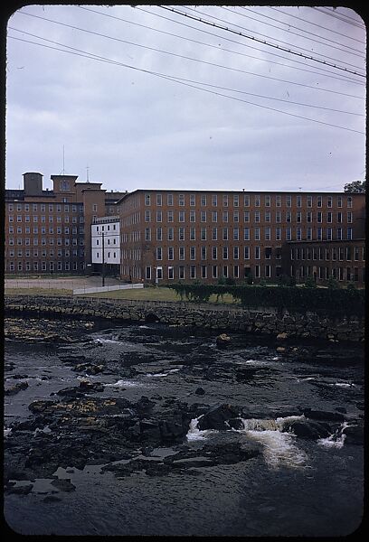 [654 Views of Mills, for Fortune Article "These Dark Satanic Mills"], Walker Evans (American, St. Louis, Missouri 1903–1975 New Haven, Connecticut), Color film transparency