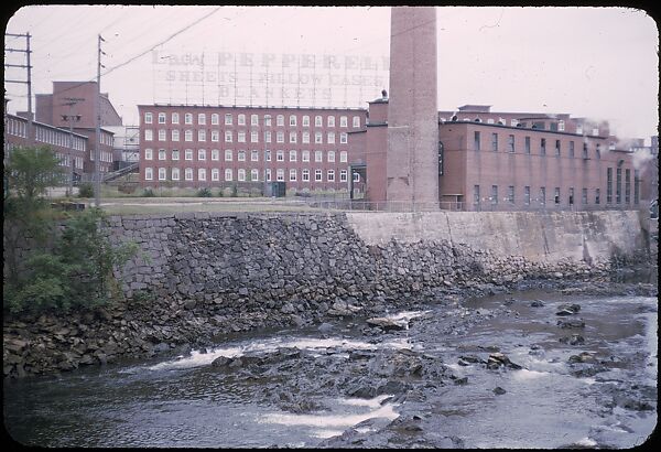 [654 Views of Mills, for Fortune Article "These Dark Satanic Mills"], Walker Evans (American, St. Louis, Missouri 1903–1975 New Haven, Connecticut), Color film transparency