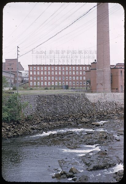 [654 Views of Mills, for Fortune Article "These Dark Satanic Mills"], Walker Evans (American, St. Louis, Missouri 1903–1975 New Haven, Connecticut), Color film transparency