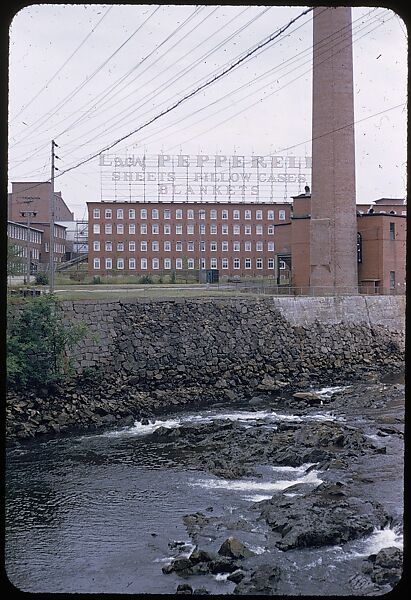 [654 Views of Mills, for Fortune Article "These Dark Satanic Mills"], Walker Evans (American, St. Louis, Missouri 1903–1975 New Haven, Connecticut), Color film transparency