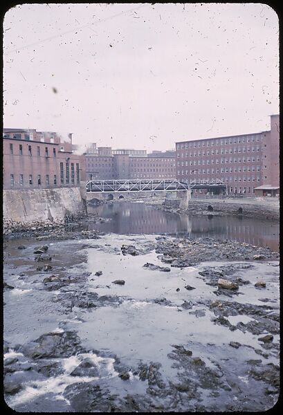 [654 Views of Mills, for Fortune Article "These Dark Satanic Mills"], Walker Evans (American, St. Louis, Missouri 1903–1975 New Haven, Connecticut), Color film transparency