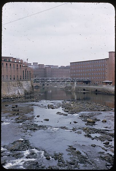 [654 Views of Mills, for Fortune Article "These Dark Satanic Mills"], Walker Evans (American, St. Louis, Missouri 1903–1975 New Haven, Connecticut), Color film transparency
