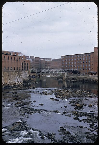 [654 Views of Mills, for Fortune Article "These Dark Satanic Mills"], Walker Evans (American, St. Louis, Missouri 1903–1975 New Haven, Connecticut), Color film transparency