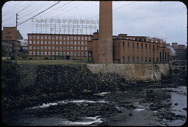[654 Views of Mills, for Fortune Article "These Dark Satanic Mills"], Walker Evans (American, St. Louis, Missouri 1903–1975 New Haven, Connecticut), Color film transparency