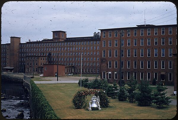 [654 Views of Mills, for Fortune Article "These Dark Satanic Mills"], Walker Evans (American, St. Louis, Missouri 1903–1975 New Haven, Connecticut), Color film transparency