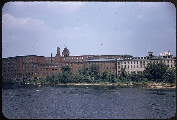[654 Views of Mills, for Fortune Article "These Dark Satanic Mills"], Walker Evans (American, St. Louis, Missouri 1903–1975 New Haven, Connecticut), Color film transparency