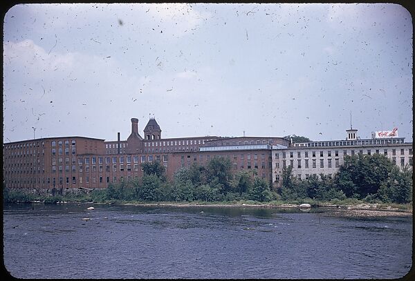 [654 Views of Mills, for Fortune Article "These Dark Satanic Mills"], Walker Evans (American, St. Louis, Missouri 1903–1975 New Haven, Connecticut), Color film transparency