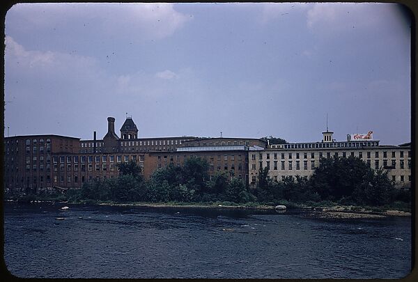 [654 Views of Mills, for Fortune Article "These Dark Satanic Mills"], Walker Evans (American, St. Louis, Missouri 1903–1975 New Haven, Connecticut), Color film transparency
