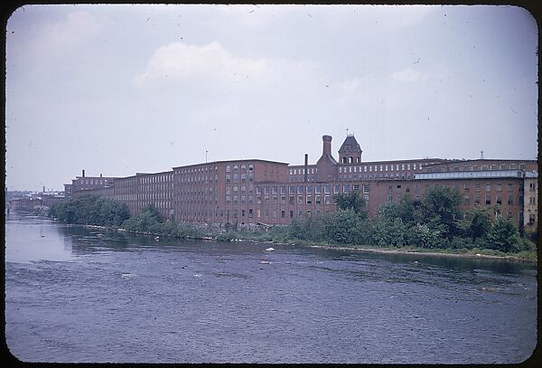 [654 Views of Mills, for Fortune Article "These Dark Satanic Mills"], Walker Evans (American, St. Louis, Missouri 1903–1975 New Haven, Connecticut), Color film transparency