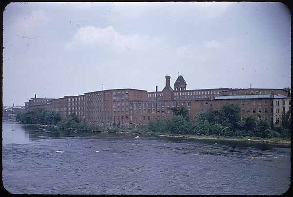 [654 Views of Mills, for Fortune Article "These Dark Satanic Mills"], Walker Evans (American, St. Louis, Missouri 1903–1975 New Haven, Connecticut), Color film transparency