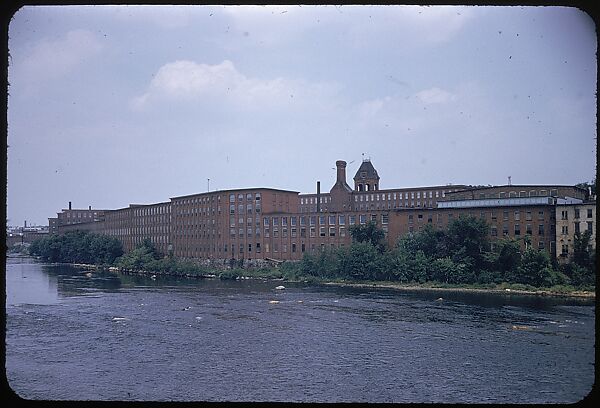 [654 Views of Mills, for Fortune Article "These Dark Satanic Mills"], Walker Evans (American, St. Louis, Missouri 1903–1975 New Haven, Connecticut), Color film transparency