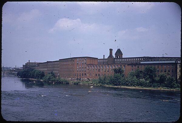 [654 Views of Mills, for Fortune Article "These Dark Satanic Mills"], Walker Evans (American, St. Louis, Missouri 1903–1975 New Haven, Connecticut), Color film transparency
