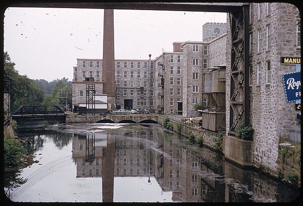 [654 Views of Mills, for Fortune Article "These Dark Satanic Mills"], Walker Evans (American, St. Louis, Missouri 1903–1975 New Haven, Connecticut), Color film transparency