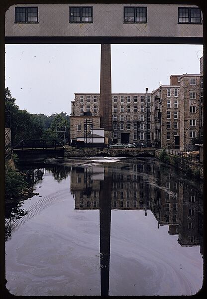 [654 Views of Mills, for Fortune Article "These Dark Satanic Mills"], Walker Evans (American, St. Louis, Missouri 1903–1975 New Haven, Connecticut), Color film transparency