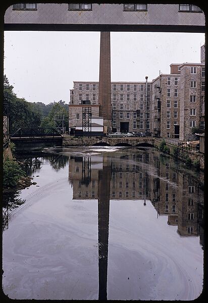 [654 Views of Mills, for Fortune Article "These Dark Satanic Mills"], Walker Evans (American, St. Louis, Missouri 1903–1975 New Haven, Connecticut), Color film transparency
