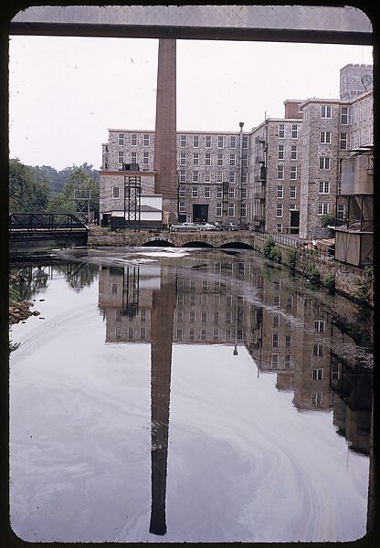 [654 Views of Mills, for Fortune Article "These Dark Satanic Mills"], Walker Evans (American, St. Louis, Missouri 1903–1975 New Haven, Connecticut), Color film transparency